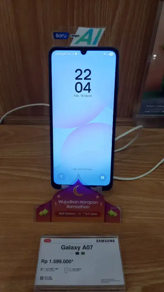 Cicilan ringan 15 ribuan perhari galaxy A05 5G pake homecredit