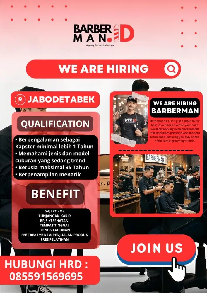 Loker Pekerjan Cukur Rambut