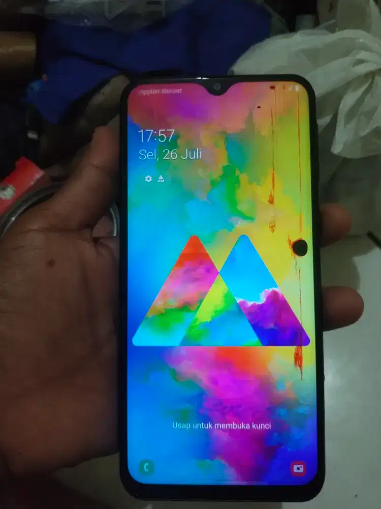 Samsung M20  3/32 minus kyk di pict aman normal nokendala
