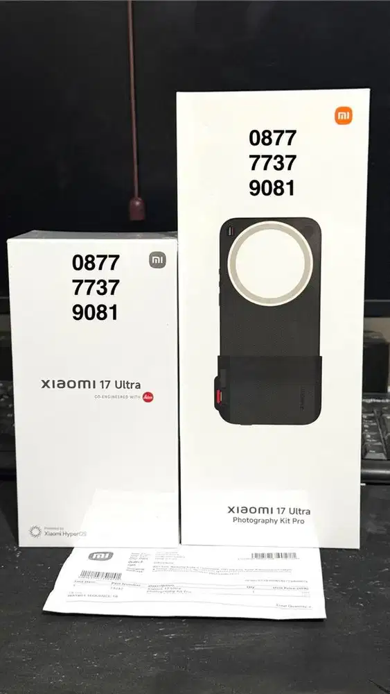 Xiaomi 17 Ultra 16/512 Hitam Bundle Photography Kit Pro