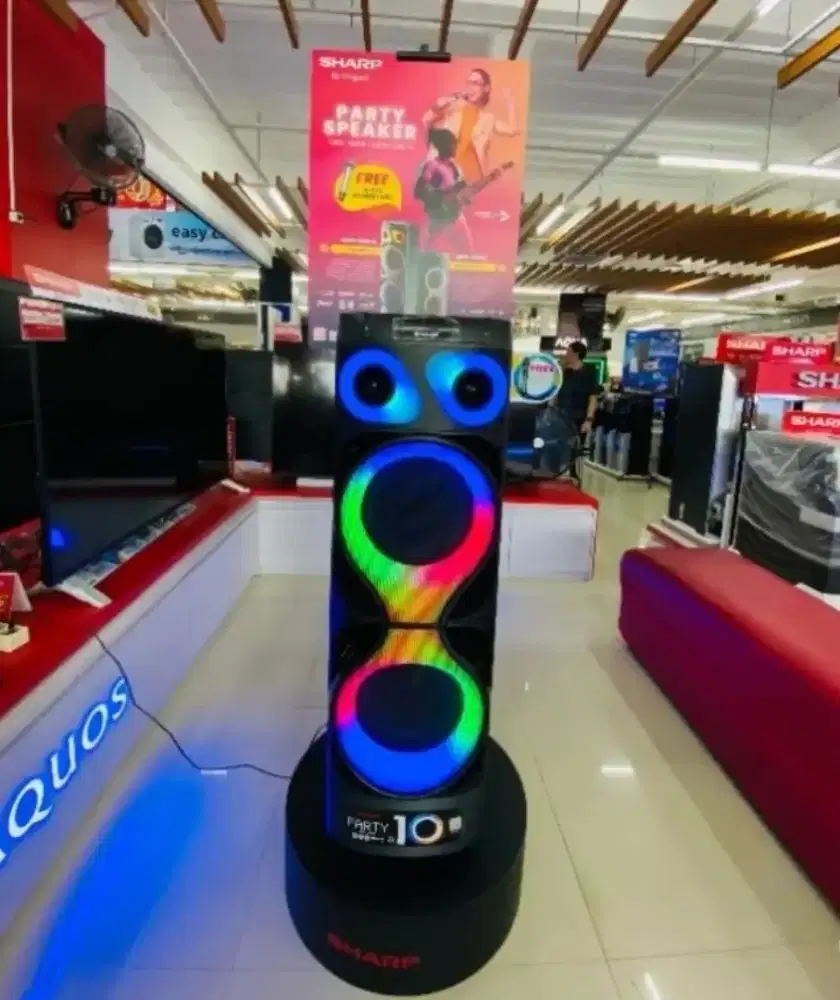 Promo Cashback hingga cicilan bunga 0% Produk Sharp di Atlanta Mataram