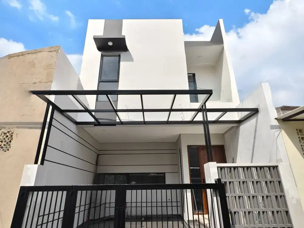 Brand New House di Griya Loka BSD City, jalan kaki ke Santa Ursula dan Pasar Modern BSD