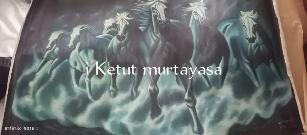 Di jual lukisan baru