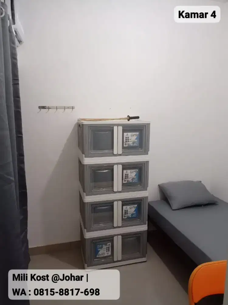 Kost Murah Jakpus Johar Baru Kramat Pulo Cempaka Putih Salemba Carolus