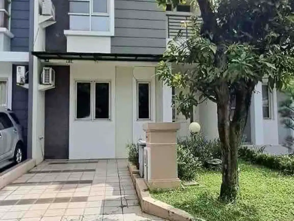 Cluster fluorite Gading Serpong harga murah hadap barat laut terenovasi