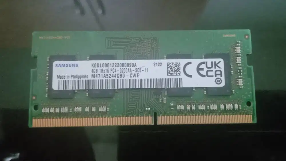 RAM LAPTOP DDR 4GB 3200MHZ SAMSUNG