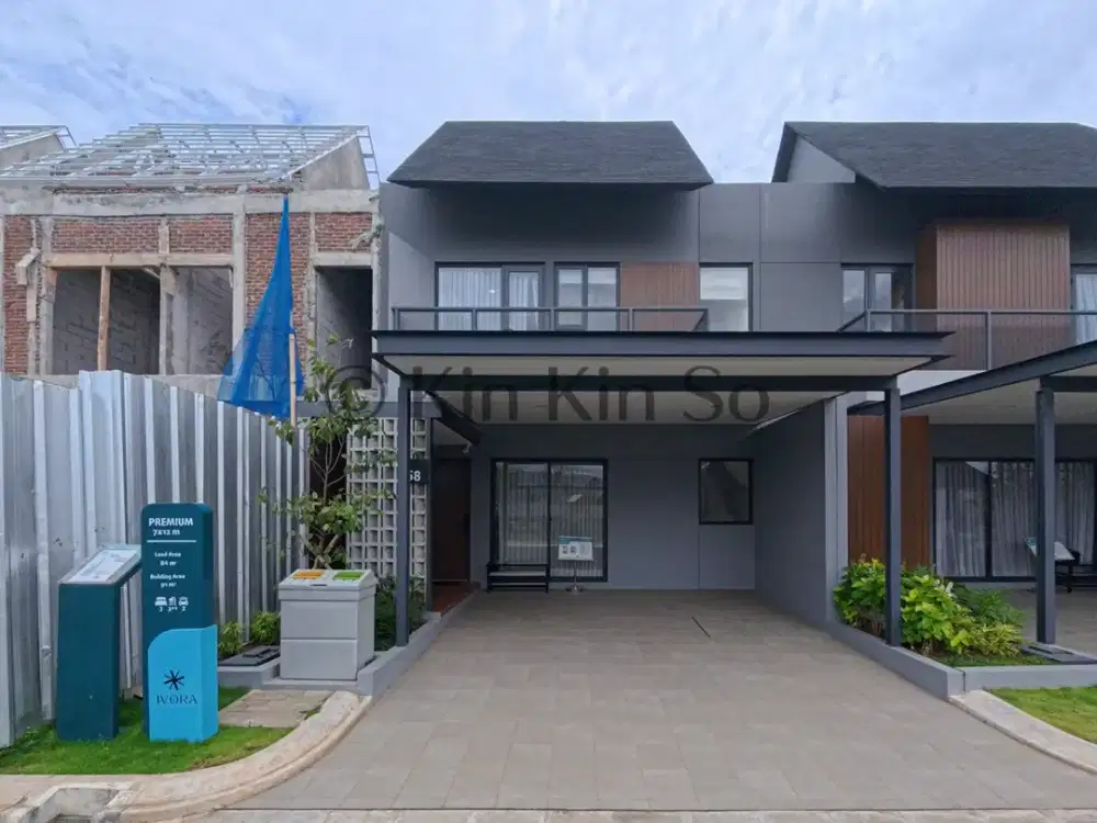 Jual Rumah Baru Summarecon Bandung Cluster Ivora | LT 84 | LB 91 | 3 KT+1 | 3 KM | 1,9 M