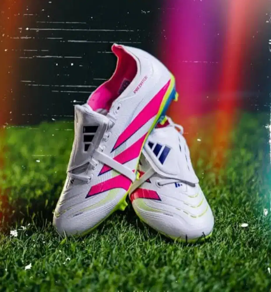 JUAL SEPATU BOLA ADIDAS PREDATOR LUCID PINK LEMON ORIGINAL