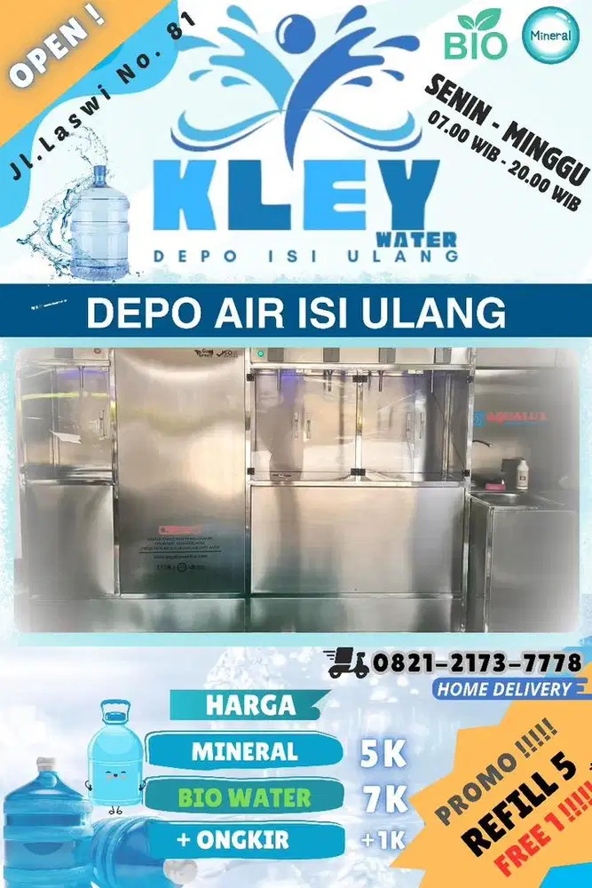 Isi ulang air bio water