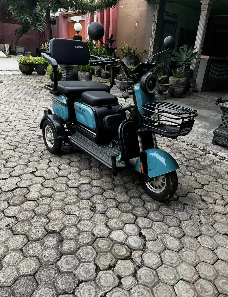 Sepeda Listrik Roda 3 Exotic Sierra untuk lansia
