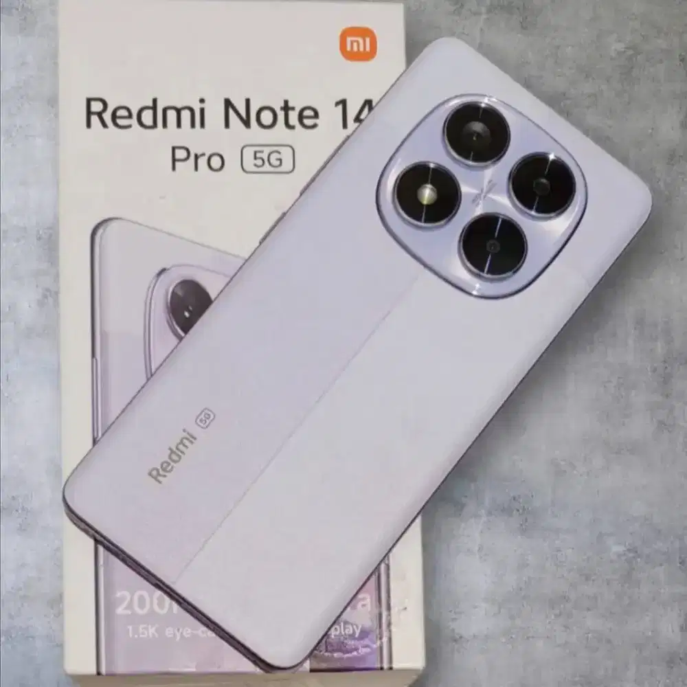 Xiaomi Redmi Note 14 Pro 5G 8/256 Usia 3 Bulan