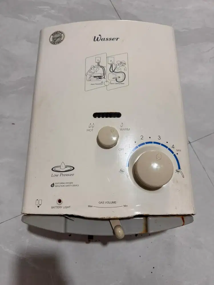 Watter Heater Gas Wasser
