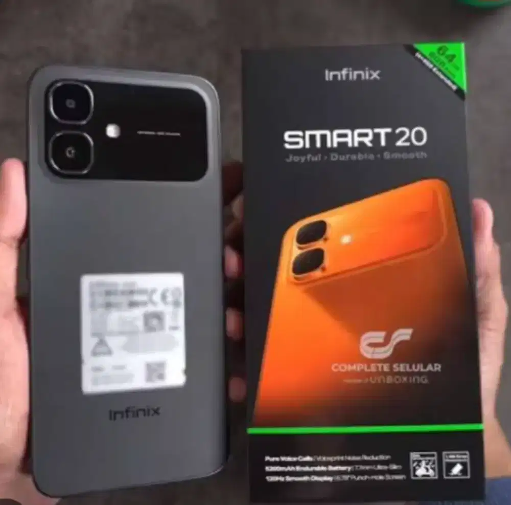 Tuker Tambah Infinix smart20 baru smggu