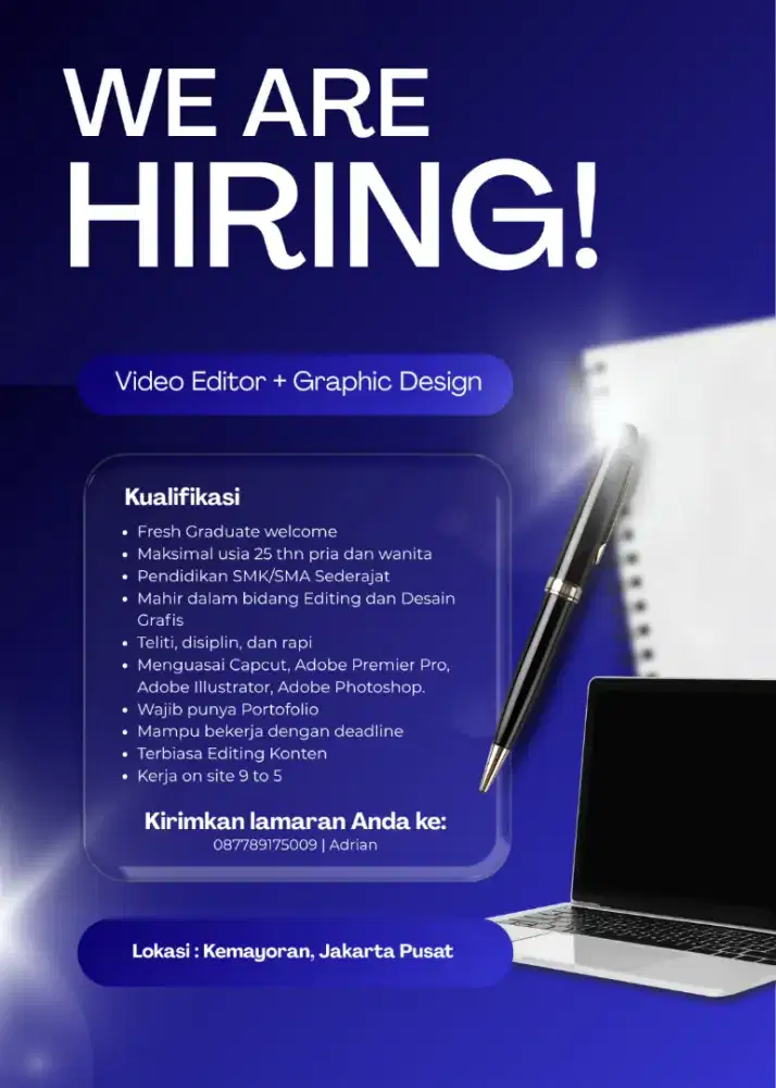 Lowongan Pekerjaan Video Editor