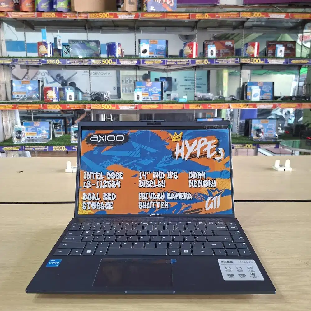 LAPTOP BARU MURAH | AXIOO HYPE 3 CI3-GEN11 | BISA KREDIT 0 DP