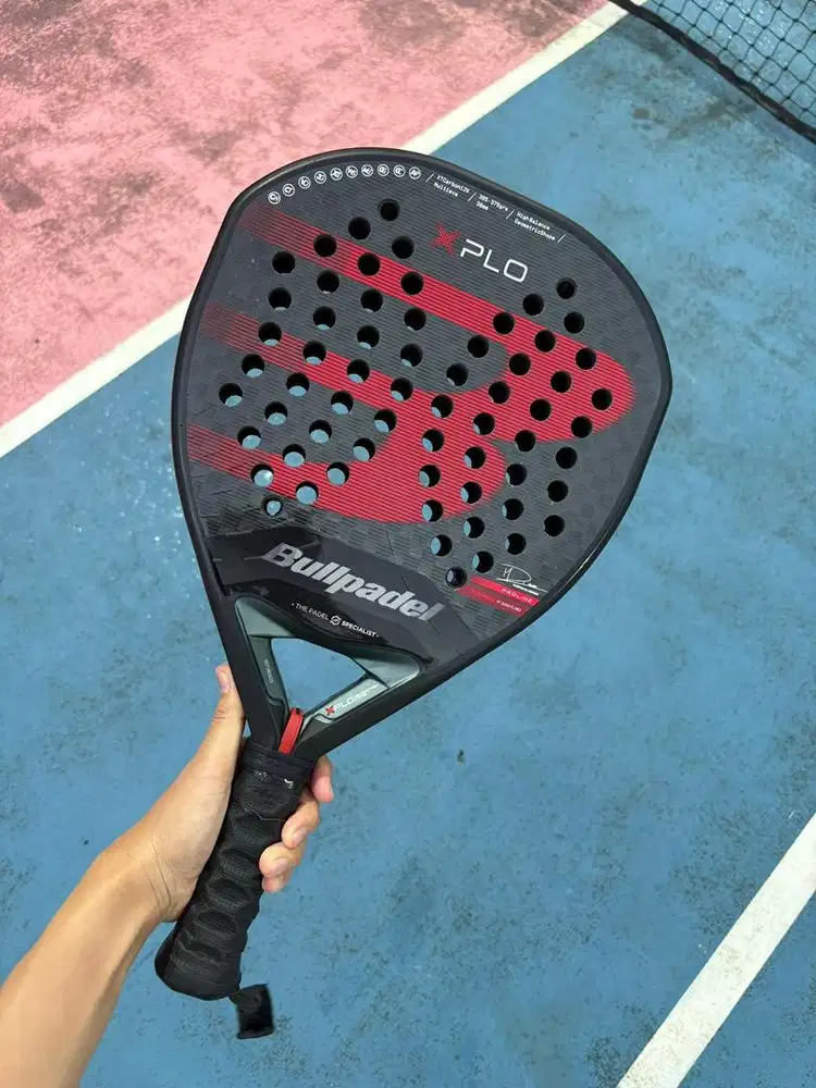 WTS Bullpadel racket Xplo 25 kondisi 99%