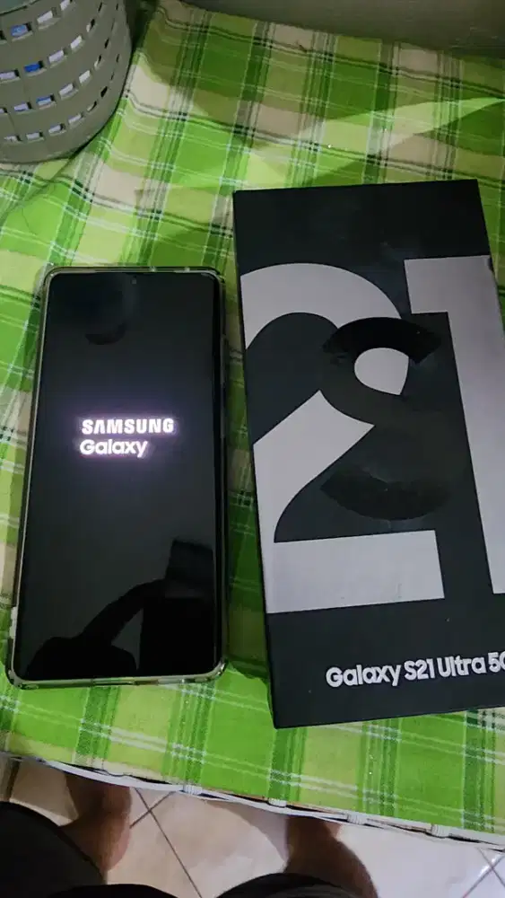 Samsung s21 ultra 12/256 hitam SEIN