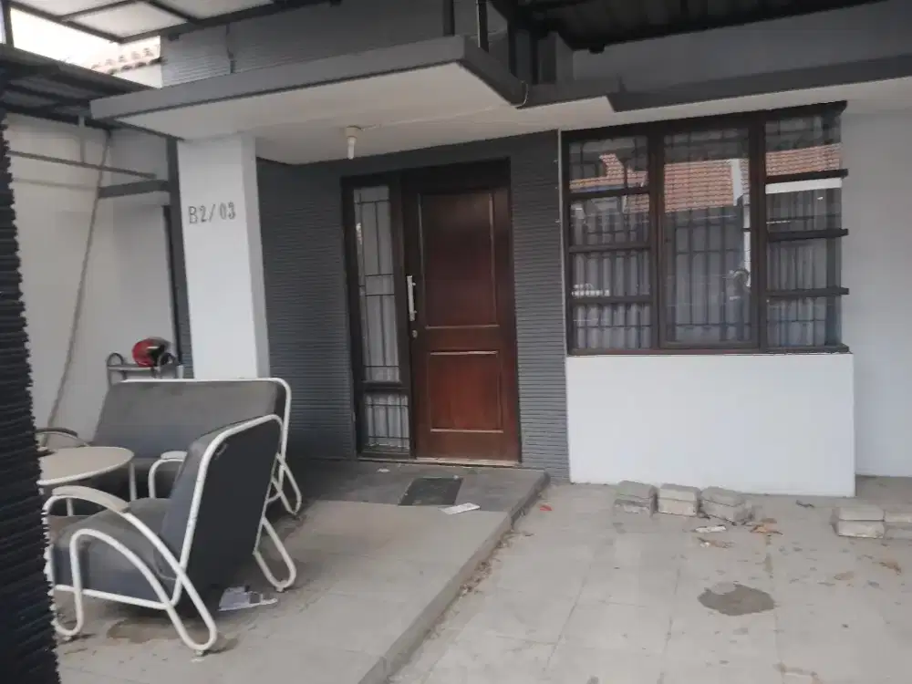 Dikontrakkan rumah sama perabot