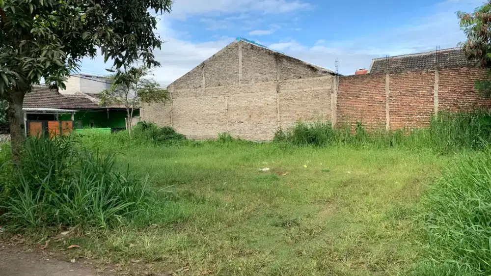 POSISI HOOK!! Tanah kavling siap pakai di komplek perumahan