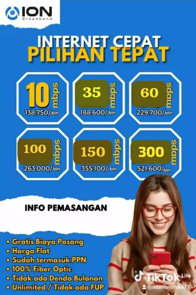 Wifi home terrcepat, termurah, stabil