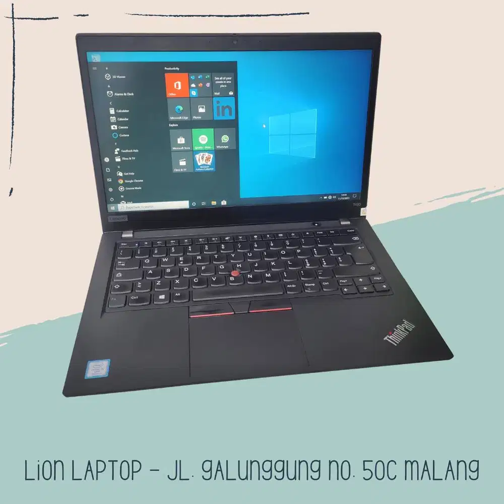 RAM 16GB i5 Gen 8 SSD 256GB Lenovo Thinkpad T490 [25|03]