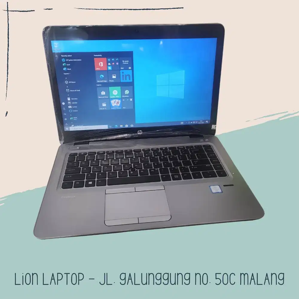 Core i5 RAM 8GB Murah SSD 258GB HP Elitebook 840 G3 [25|03]