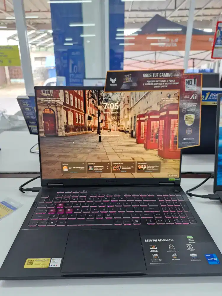 Laptop Gaming ASUS TUF F16 i7 RTX 5070 RAM 32GB SSD 1TB
