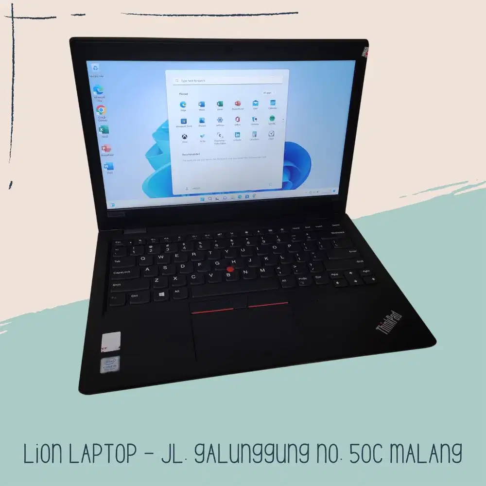 Core i5 Gen 8 RAM 8GB SSD 256GB Lenovo Thinkpad L390 [25|03]