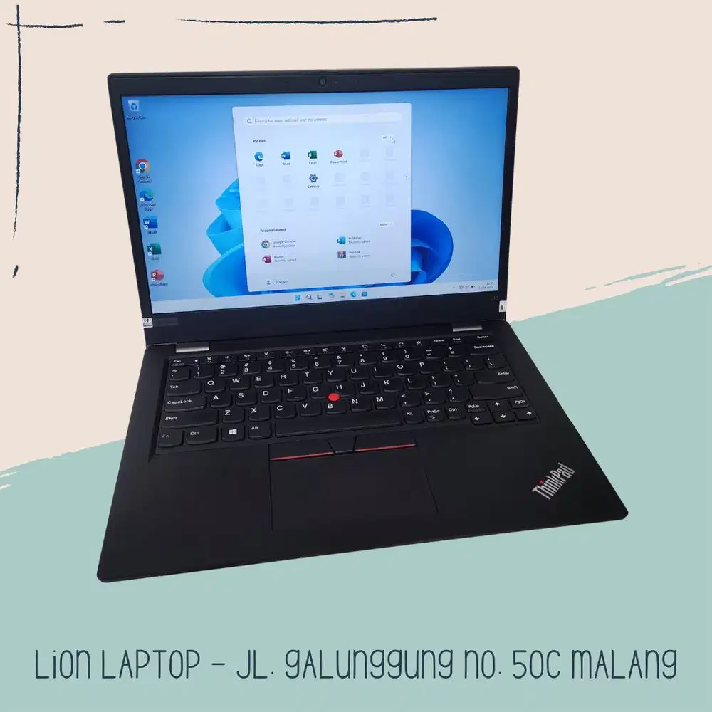 i5 GEN 11 3 JUTAAN RAM 8 SSD 256 Lenovo Thinkpad L13 [25|03]