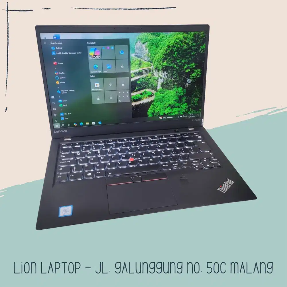 Thinkpad X1 Carbon Slim Core i5 8/256 [25|03]