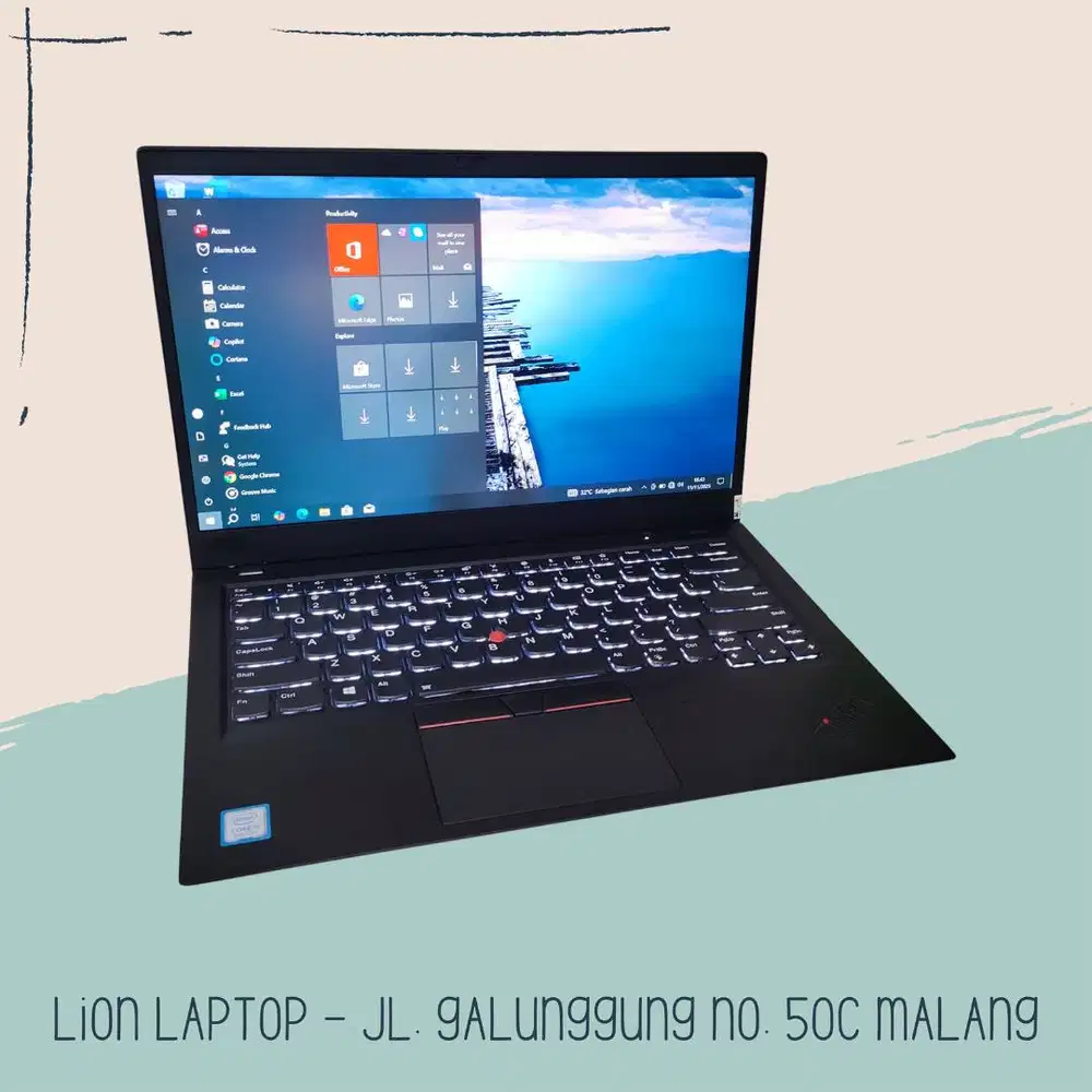 X1 Carbon Slim Ringan i5 gen 8 8/256 [25|03]