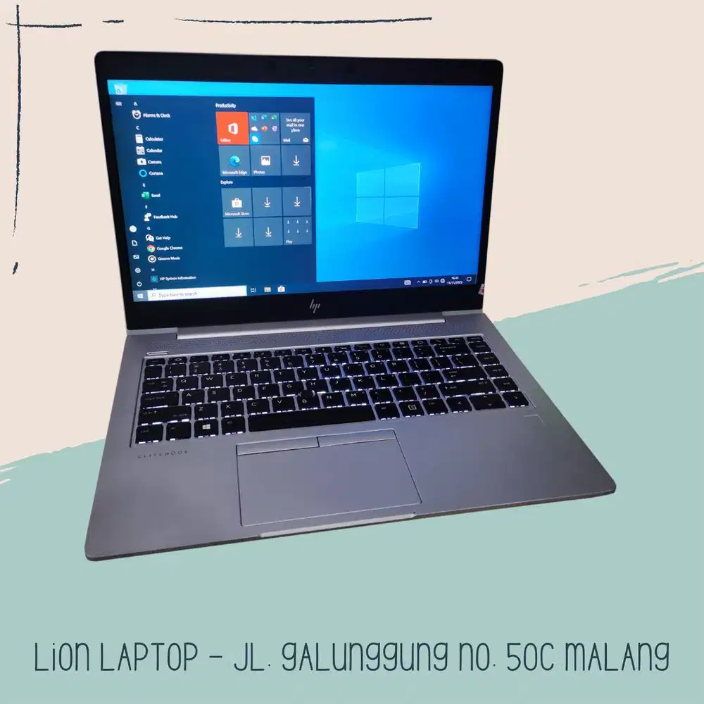 FUll Aluminium Body Core i7 gen 8 8/256 HP Elitebook 840 G6 [25|03]