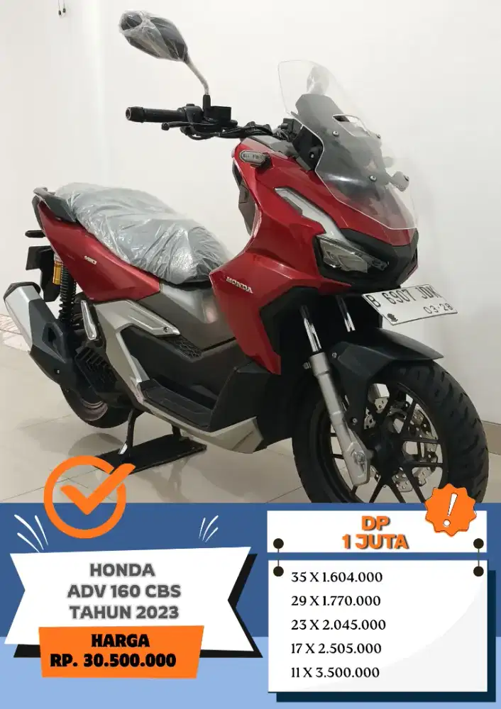 HONDA ADV 160 CBS TAHUN 2023
