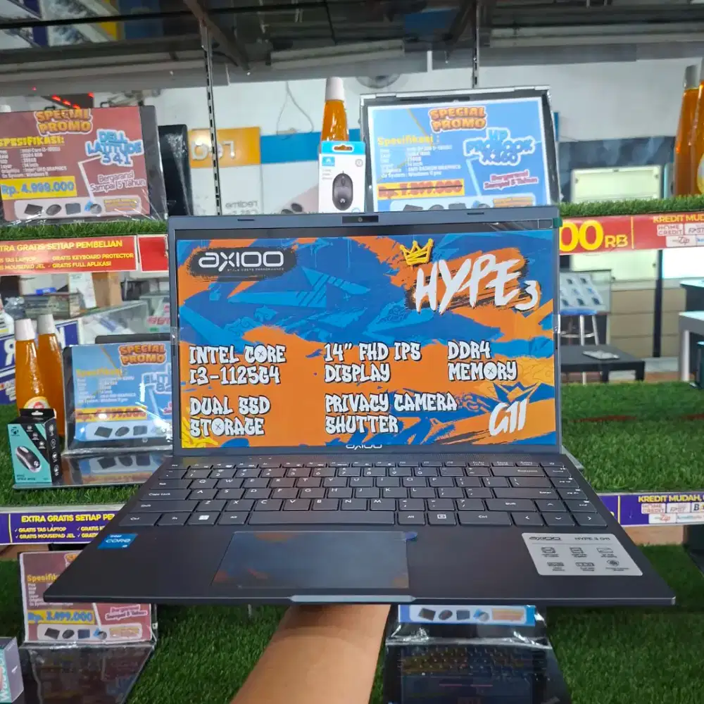 LAPTOP SPESIFIKASI TINGGI I AXIOO HYPE3 I BISA KREDIT