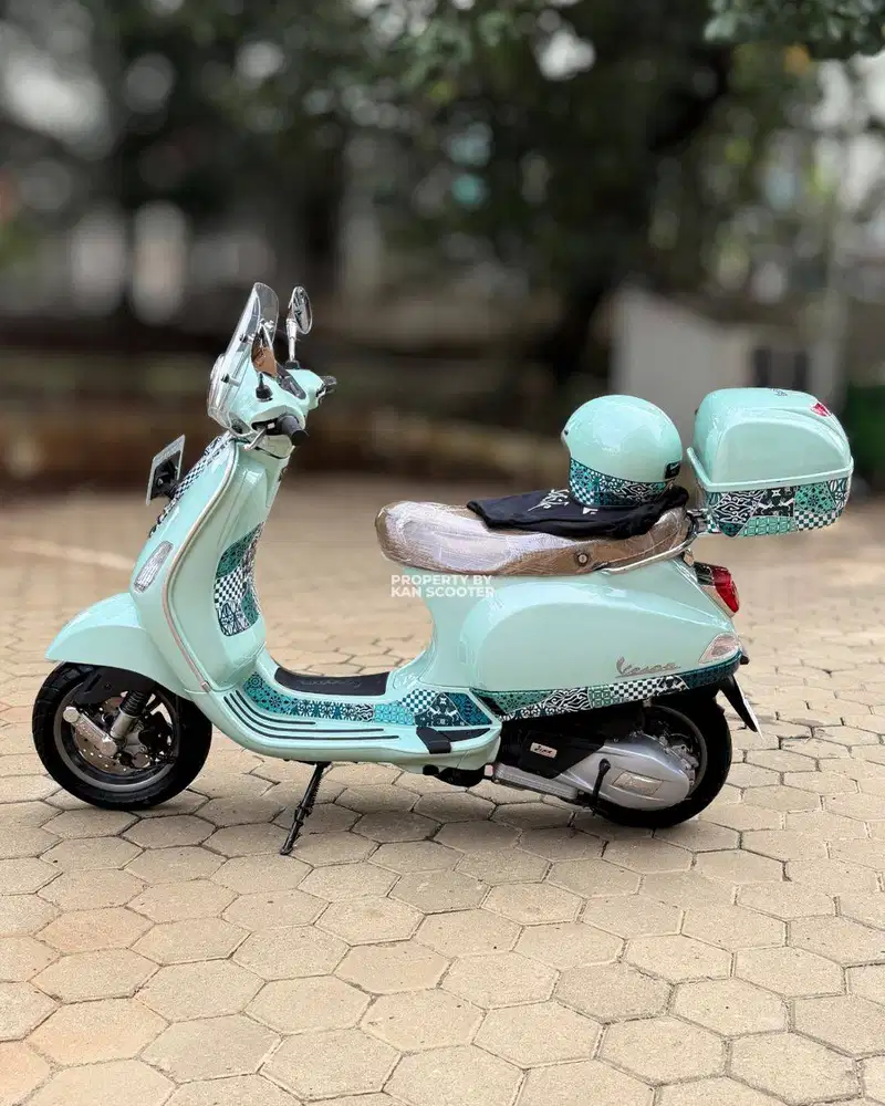 VESPA LX 125 IGET FACELIFT 2024  BATIK EDITION  TERMURAH