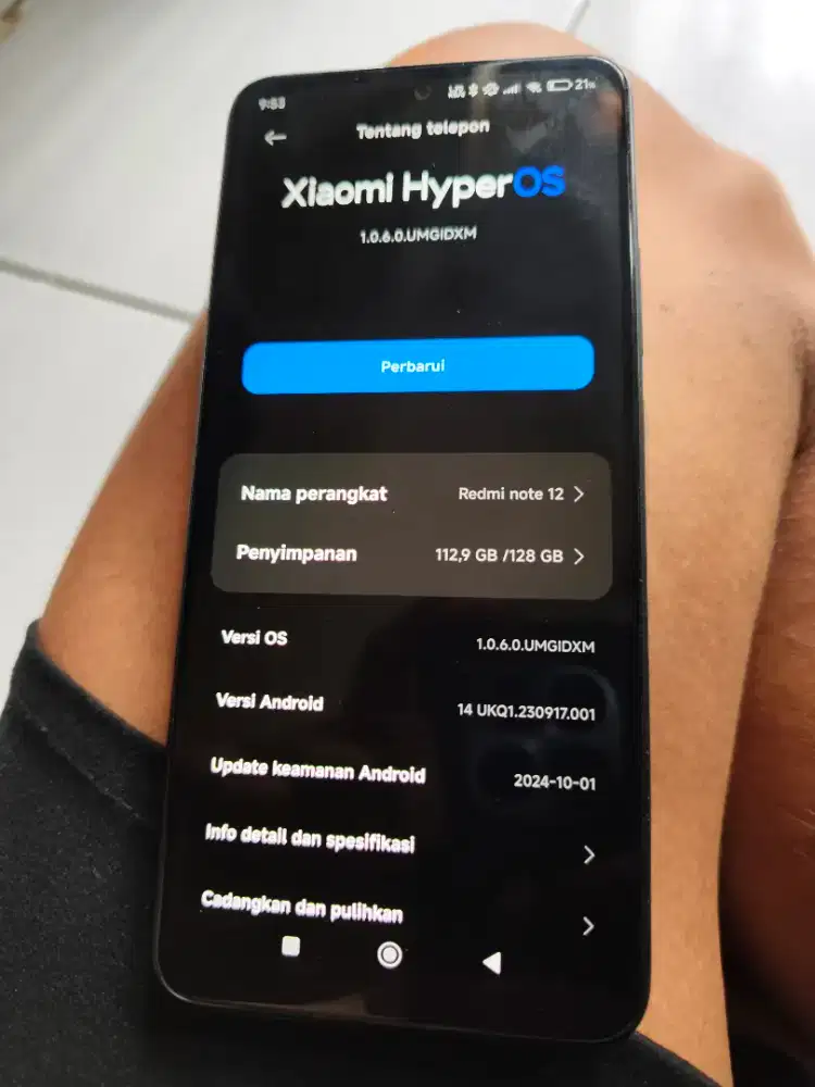 redmi note 12 ram 8/128