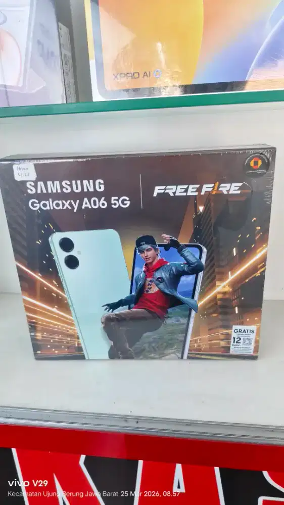 Samsung A06 5G 6+6/128 baru spesial gaming promo