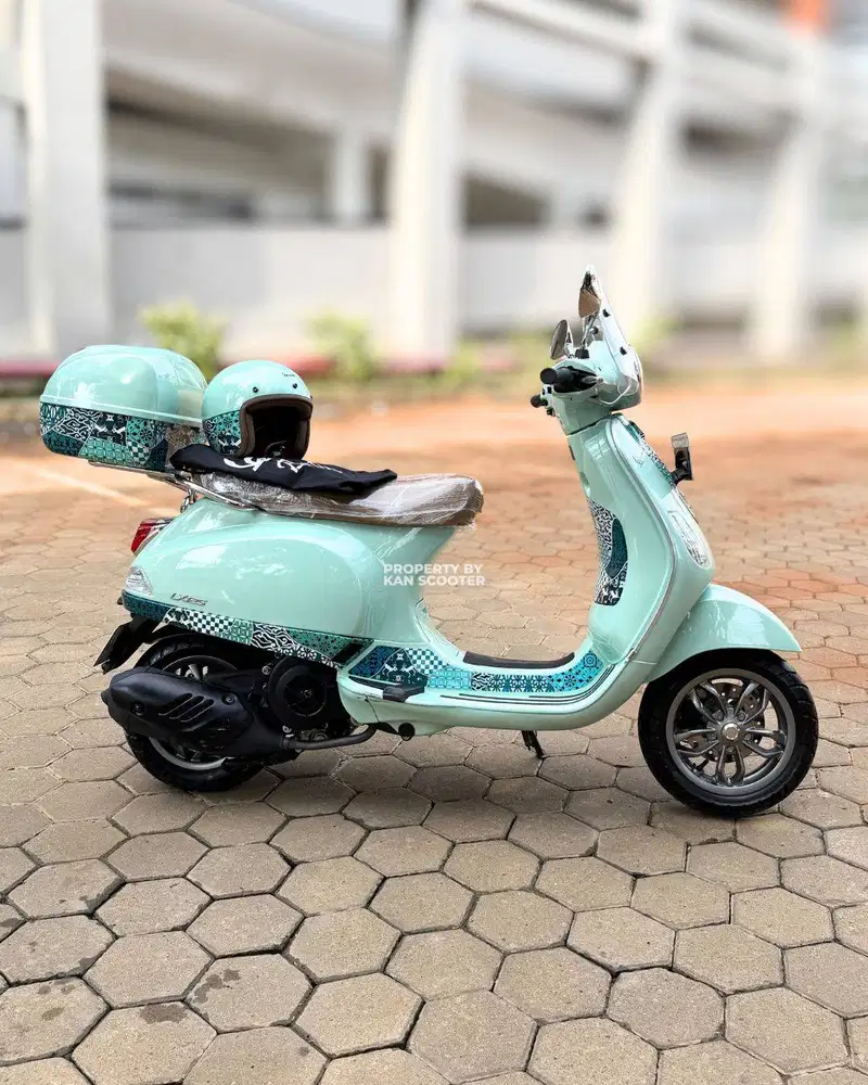 VESPA LX 125 IGET FACELIFT 2024  BATIK EDITION  BERGARANSI