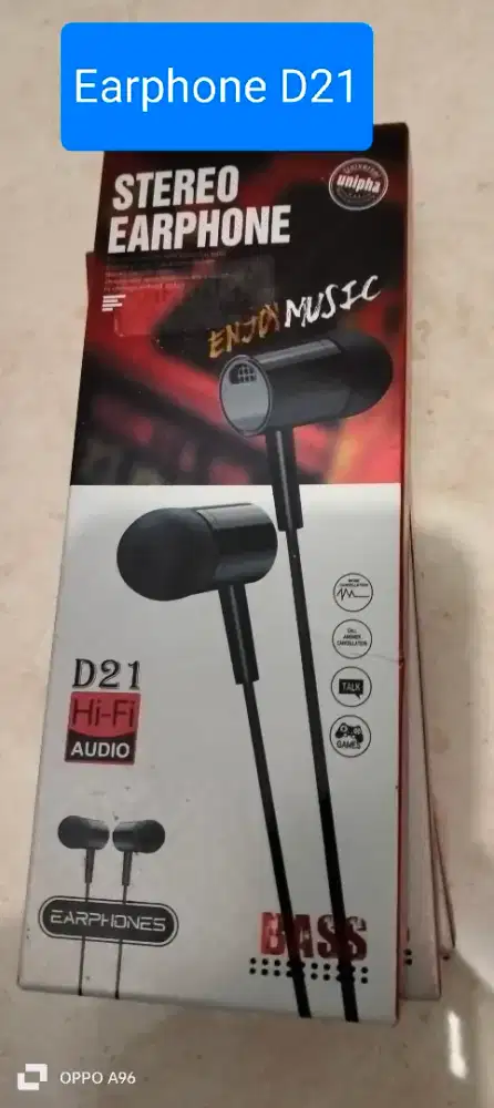 Head Set D21 super bass