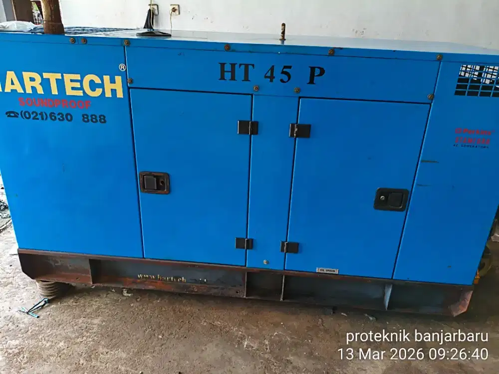 Genset Hartech 45 KVA  Perkins  Stamford original