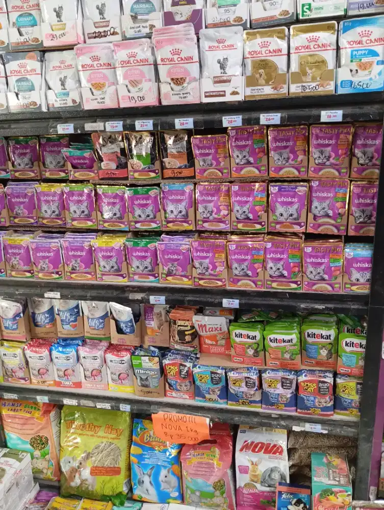 DIBUTUHKAN KASIR UNTUK TOKO MAKANAN HEWAN