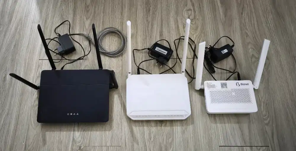 3 Modem Router WiFi + 3 bonus modem