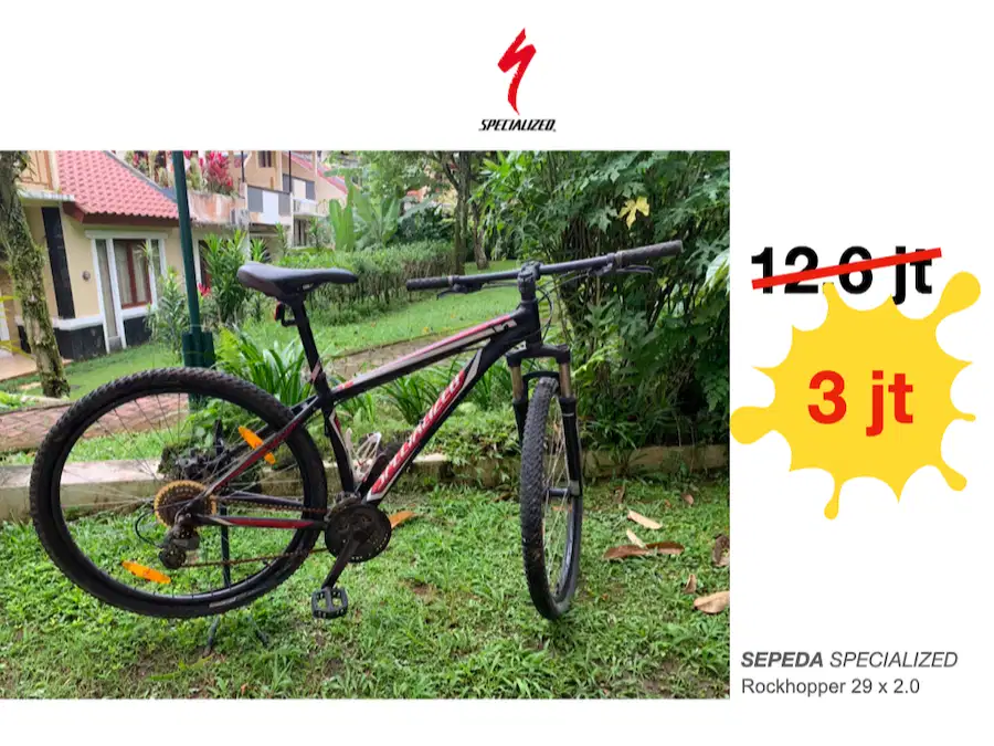 BANTING HARGA Sepeda SPECIALIZED Rockhopper 29er