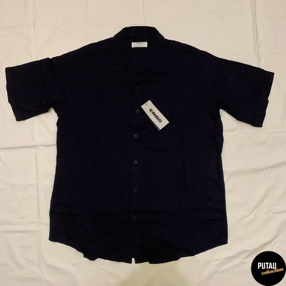 Kemeja | Erigo | L | Biru