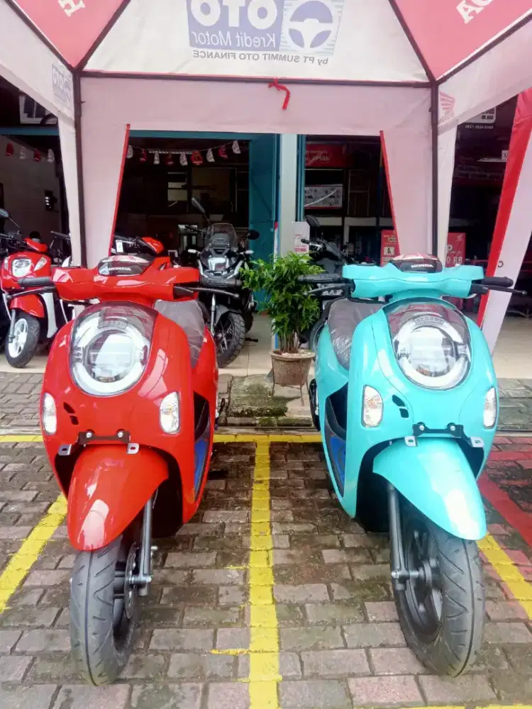 Honda Scoopy Stylish 2026 DP 1,5 Jutaan Cicilan 1 Jutaan
