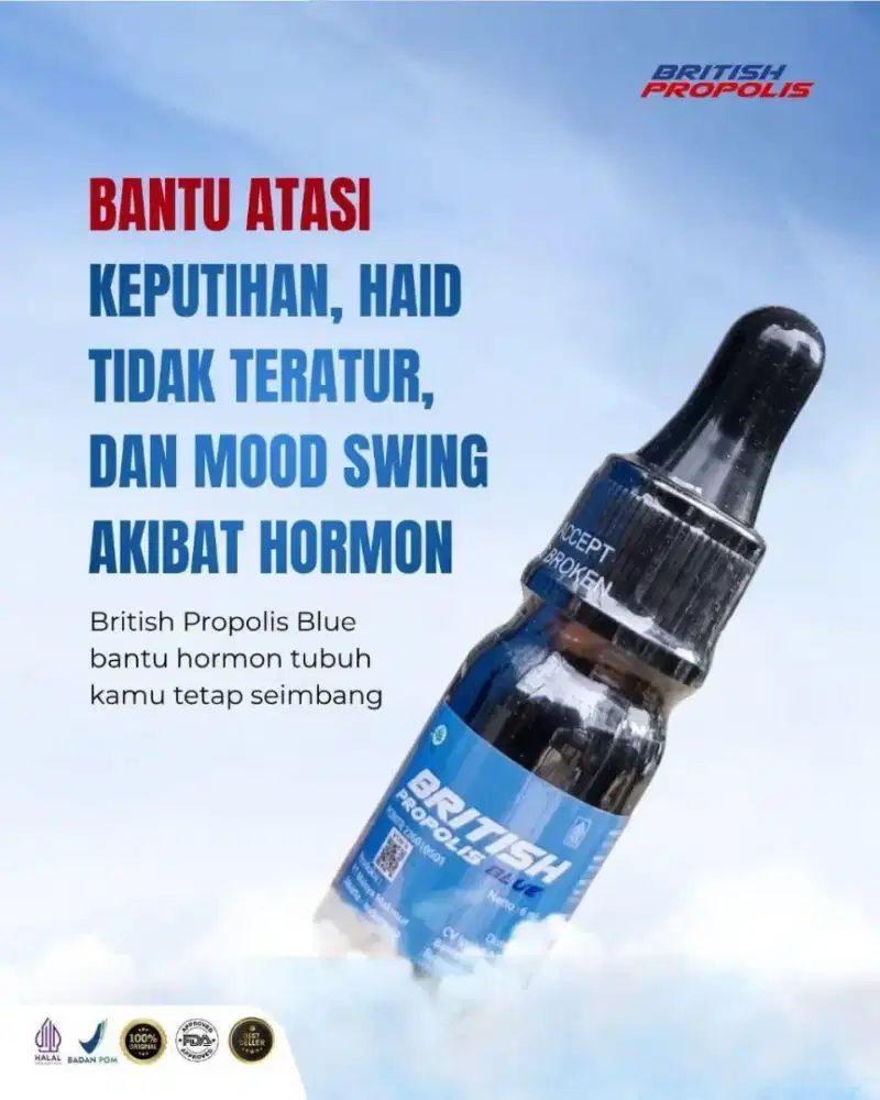 Solusi alami Bristhis propolis blue
