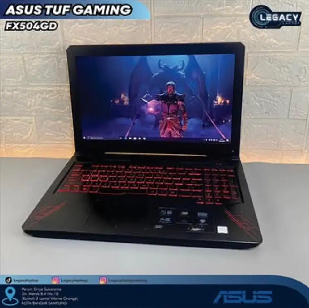 ASUS TUF GAMING FX504GD | GTX 1050 | CORE I7