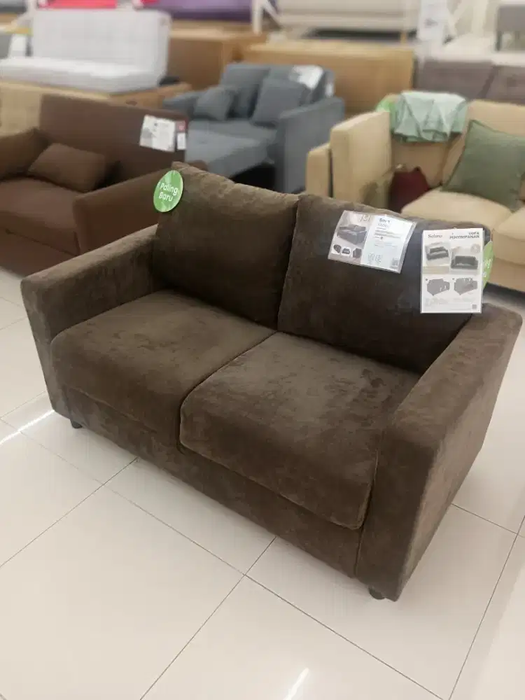 SOFA 2 SEAT DENGAN STORAGE