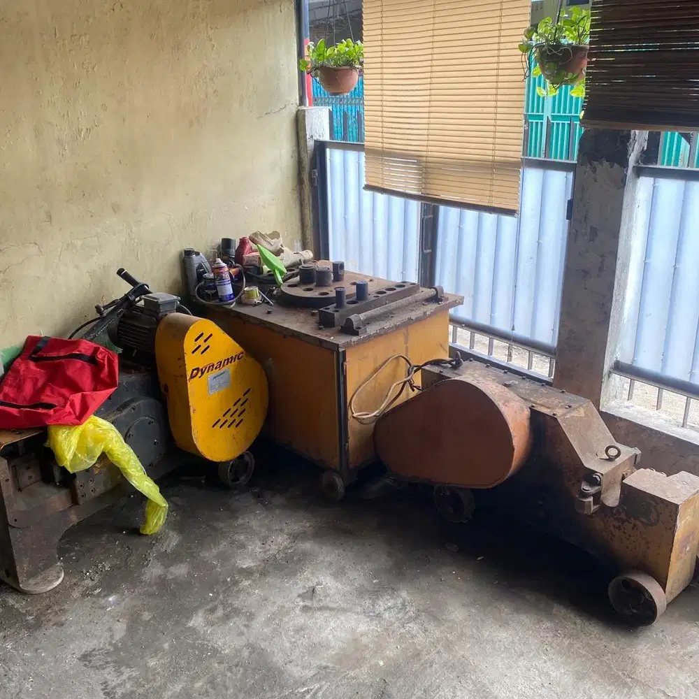Mesin Potong Besi dan Tekuk Besi