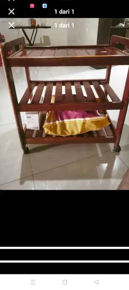 Di jual rak kayu